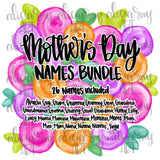Mother's Day Names Bundle