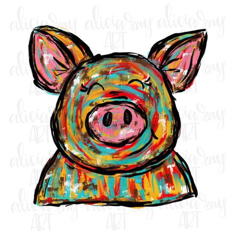 Painted Pig