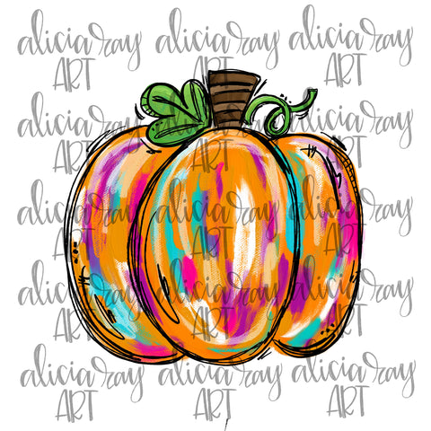 Colorful Pumpkin
