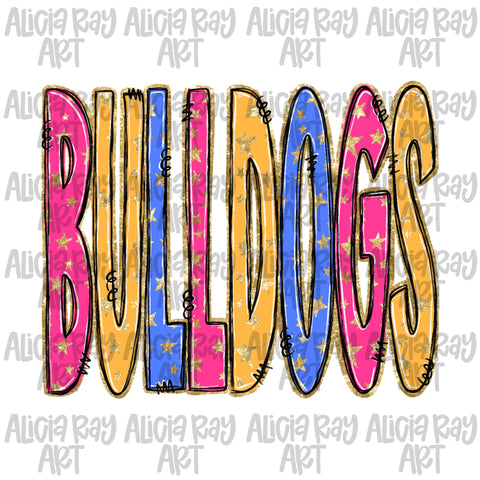 Bulldogs Starry Mascot