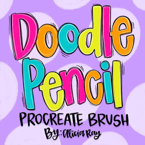 Doodle Pencil Procreate Brush