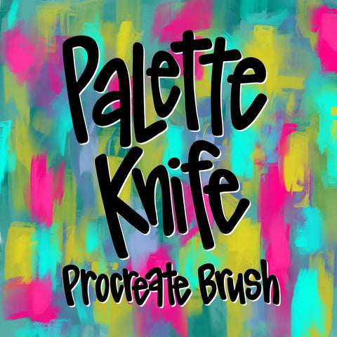 Palette Knife Procreate Brush