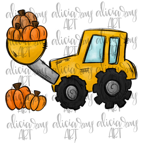 Pumpkin Tractor