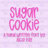 Sugar Cookie Handwritten Font