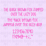 Sugar Cookie Handwritten Font