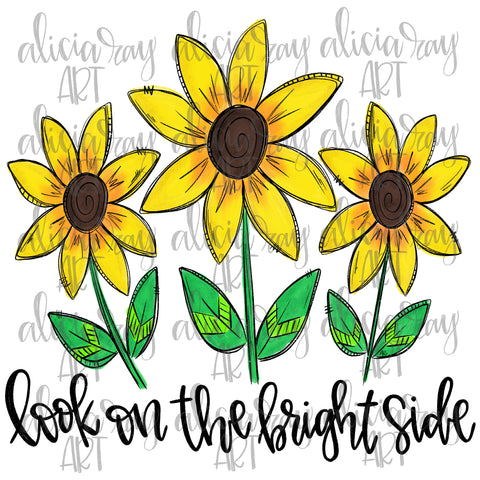 Look On The Bright Side Sunflowers