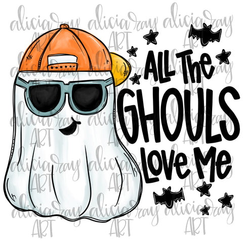 All The Ghouls Love Me Boy Ghost