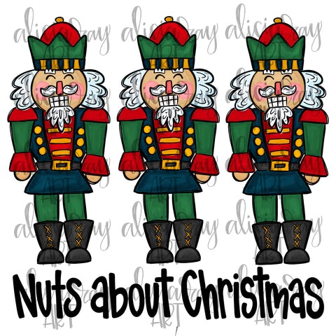 Nuts About Christmas Set of Nutcrackers