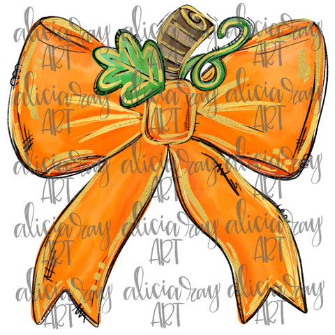 Pumpkin Bow