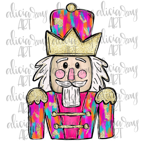 Colorful Preppy Nutcracker