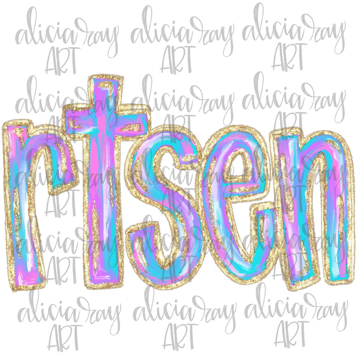 Painted Risen Girl – Alicia Ray Art