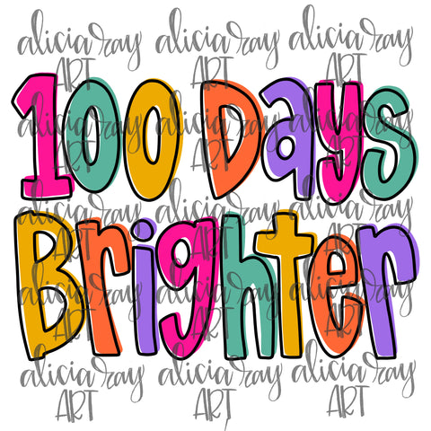 100 Days Brighter Girl