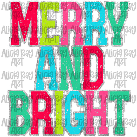 Merry And Bright Colorful