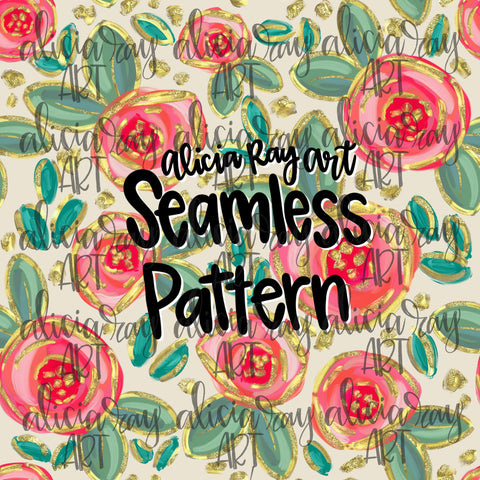 Floral Seamless Pattern