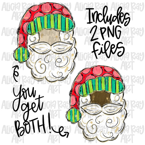 Whimsical Santa Claus