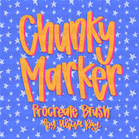Chunky Marker