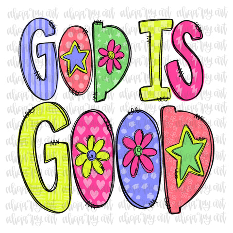 God Is Good Girl Colors
