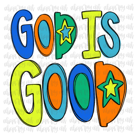 God Is Good Boy Colors