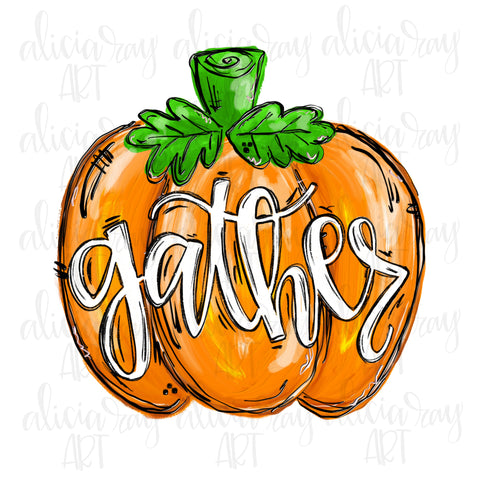 Gather Orange Pumpkin