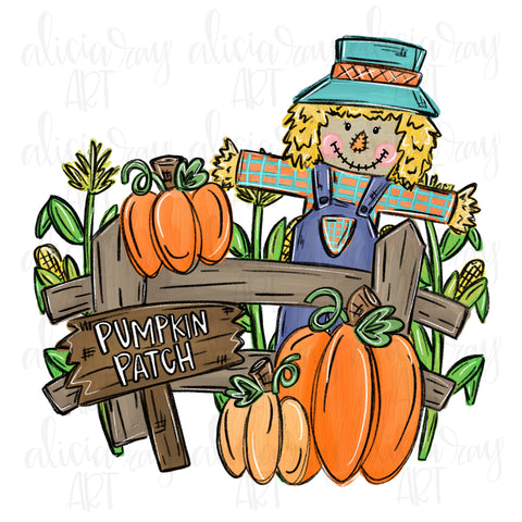 Scarecrow Pumpkin Patch