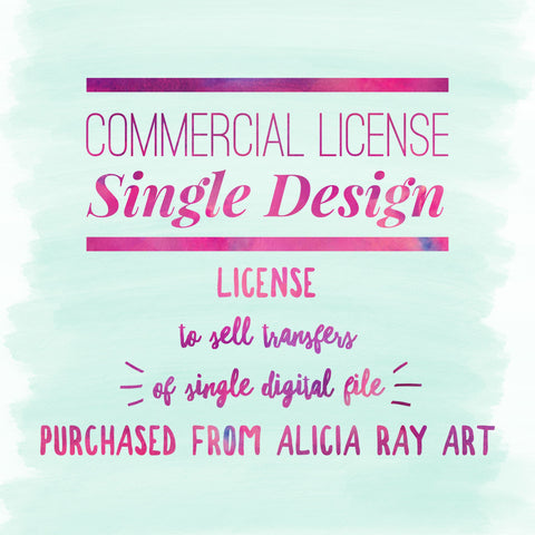 Commercial License - Single Item