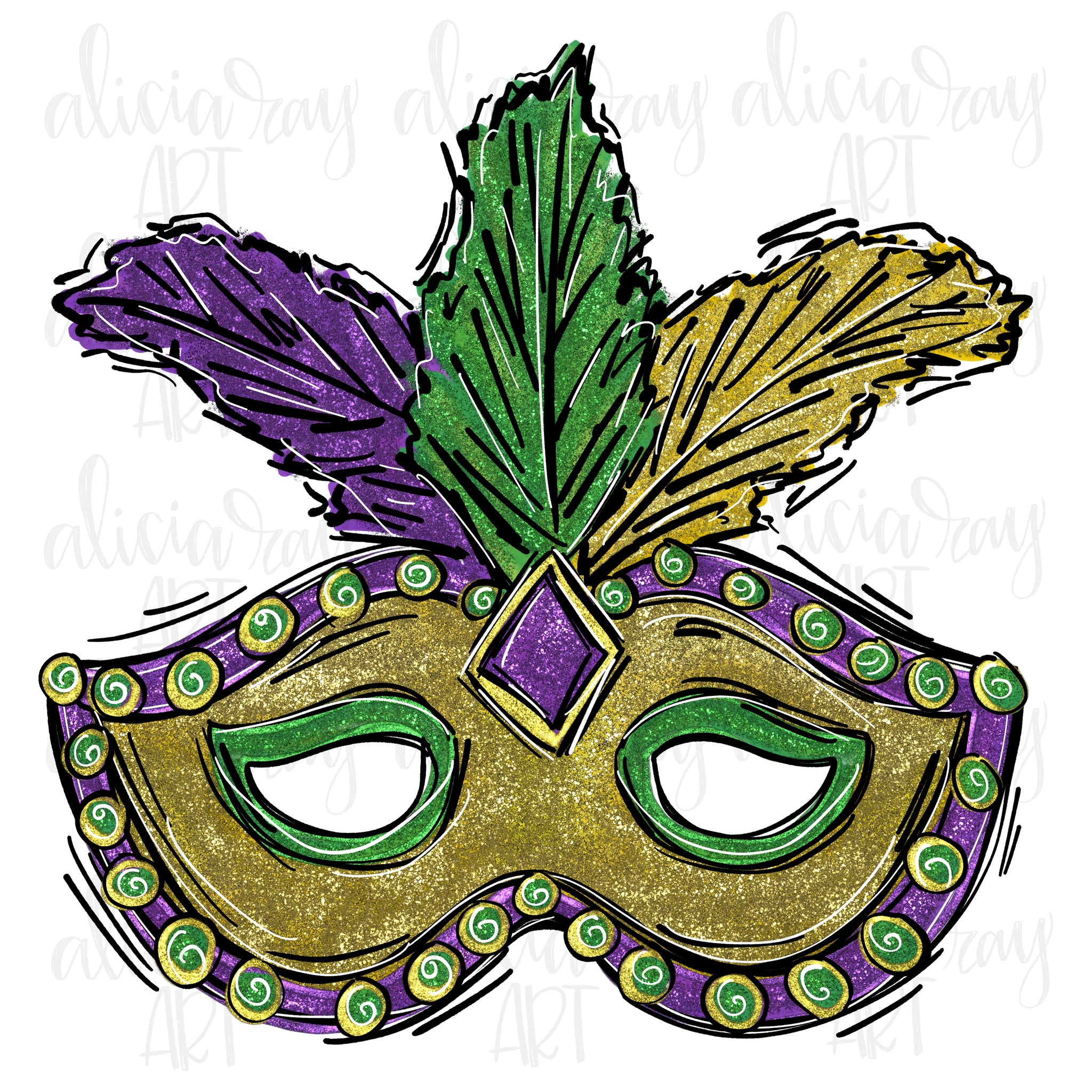 919 One-of-a-kind Mardi Gras mask Top Reasons to Love Wearing Mardi Gras Masks - Cliché Magazine main image 2