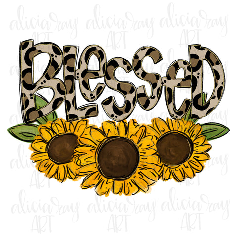 Blessed Leopard Sunflowers
