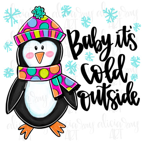 Baby It's Cold Outside Penguin