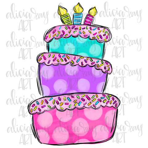 Birthday Cake - girl
