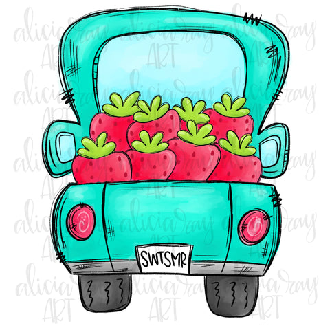 Strawberry Truck
