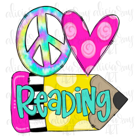 Peace Love Reading