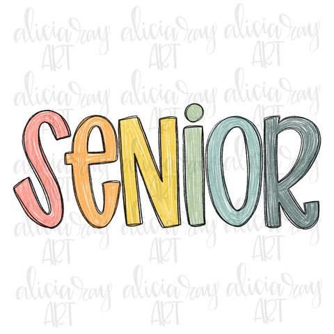 Senior - Colorful