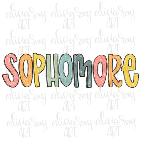 Sophomore - Colorful