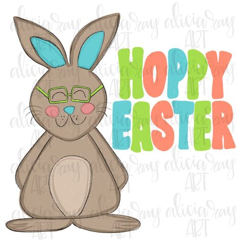Boy Bunny Hoppy Easter