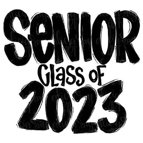 Senior Class of 2023 Black