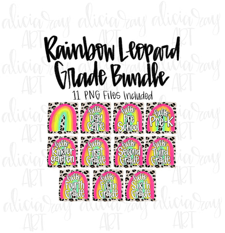 Rainbow Leopard Grade Bundle
