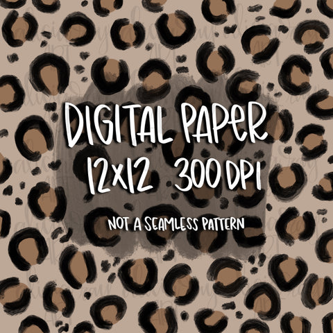 Leopard Digital Paper