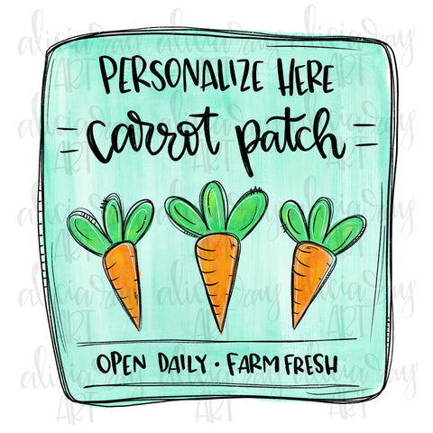 Blank Carrot Patch