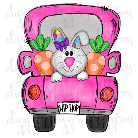 Girl Easter Hip Hop Truck