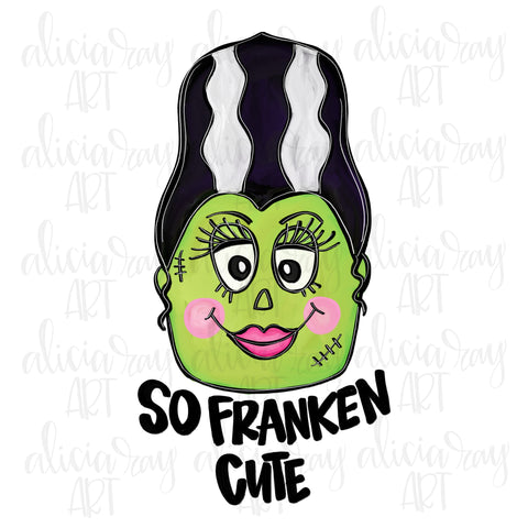So Franken Cute Bride Of Frankenstein