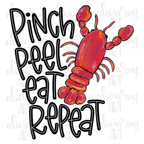 Pinch Peel Eat Repeat Crawfish