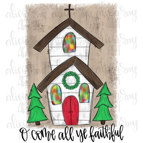 O Come All Ye Faithful Christmas Church