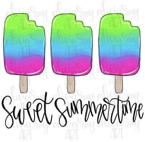 Sweet Summertime Popsicles