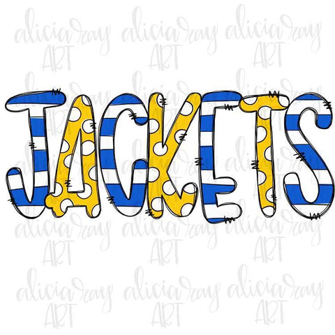 Jackets Blue and Yellow