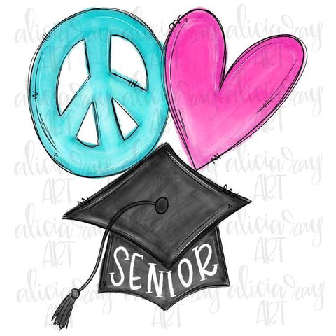 Peace Love senior