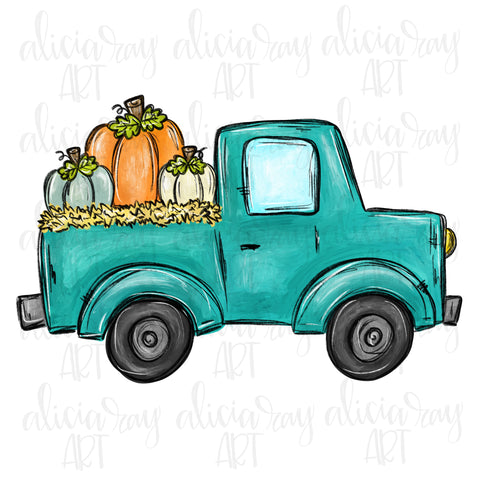 Pumpkin Truck