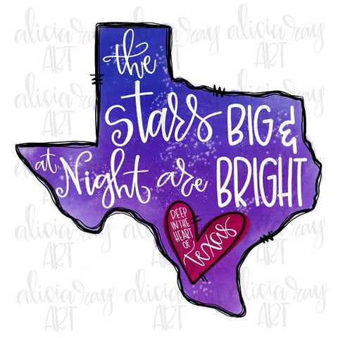 Texas Stars At Night